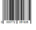 Barcode Image for UPC code 0000772051835