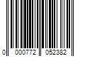 Barcode Image for UPC code 0000772052382