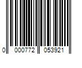 Barcode Image for UPC code 0000772053921