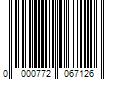 Barcode Image for UPC code 0000772067126