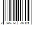 Barcode Image for UPC code 0000772067416