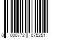 Barcode Image for UPC code 0000772075251