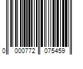 Barcode Image for UPC code 0000772075459