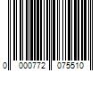 Barcode Image for UPC code 0000772075510