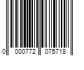 Barcode Image for UPC code 0000772075718