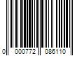 Barcode Image for UPC code 0000772086110