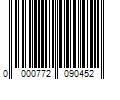 Barcode Image for UPC code 0000772090452