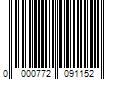 Barcode Image for UPC code 0000772091152