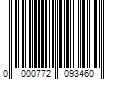 Barcode Image for UPC code 0000772093460