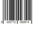 Barcode Image for UPC code 0000772093514