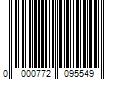 Barcode Image for UPC code 0000772095549