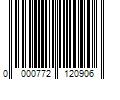 Barcode Image for UPC code 0000772120906