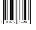 Barcode Image for UPC code 0000772124188