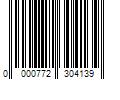 Barcode Image for UPC code 0000772304139