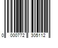 Barcode Image for UPC code 0000772305112