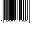 Barcode Image for UPC code 0000772310000