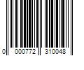 Barcode Image for UPC code 0000772310048