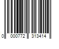 Barcode Image for UPC code 0000772313414