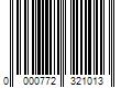 Barcode Image for UPC code 0000772321013