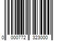 Barcode Image for UPC code 0000772323000