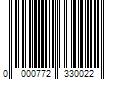 Barcode Image for UPC code 0000772330022