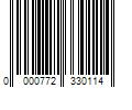 Barcode Image for UPC code 0000772330114