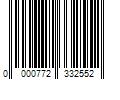 Barcode Image for UPC code 0000772332552