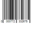 Barcode Image for UPC code 0000772332675