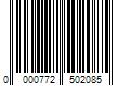 Barcode Image for UPC code 0000772502085