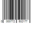 Barcode Image for UPC code 0000772502177