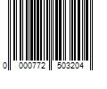 Barcode Image for UPC code 0000772503204