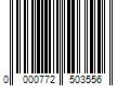 Barcode Image for UPC code 0000772503556