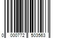 Barcode Image for UPC code 0000772503563