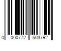 Barcode Image for UPC code 0000772503792