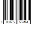 Barcode Image for UPC code 0000772504164