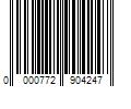 Barcode Image for UPC code 0000772904247