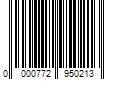 Barcode Image for UPC code 0000772950213