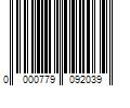 Barcode Image for UPC code 0000779092039