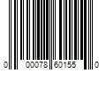 Barcode Image for UPC code 000078601550