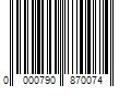 Barcode Image for UPC code 0000790870074