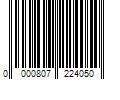 Barcode Image for UPC code 0000807224050