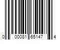 Barcode Image for UPC code 000081651474