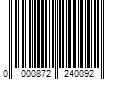 Barcode Image for UPC code 0000872240092