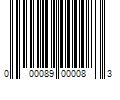 Barcode Image for UPC code 000089000083