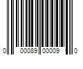 Barcode Image for UPC code 000089000090