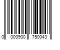 Barcode Image for UPC code 00009007500407