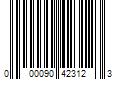 Barcode Image for UPC code 000090423123