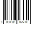 Barcode Image for UPC code 0000906025800