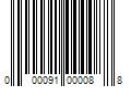 Barcode Image for UPC code 000091000088