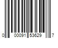 Barcode Image for UPC code 000091536297